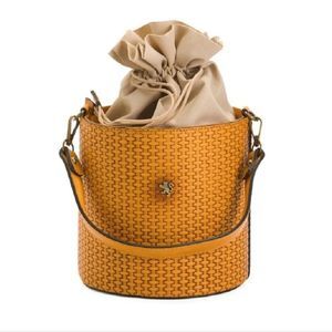 Pratesi  Leather Bucket Bag Purse NWT